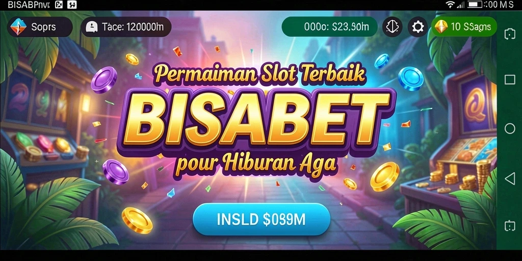 Tampilan gameplay seru dan menegangkan dari BISABET.