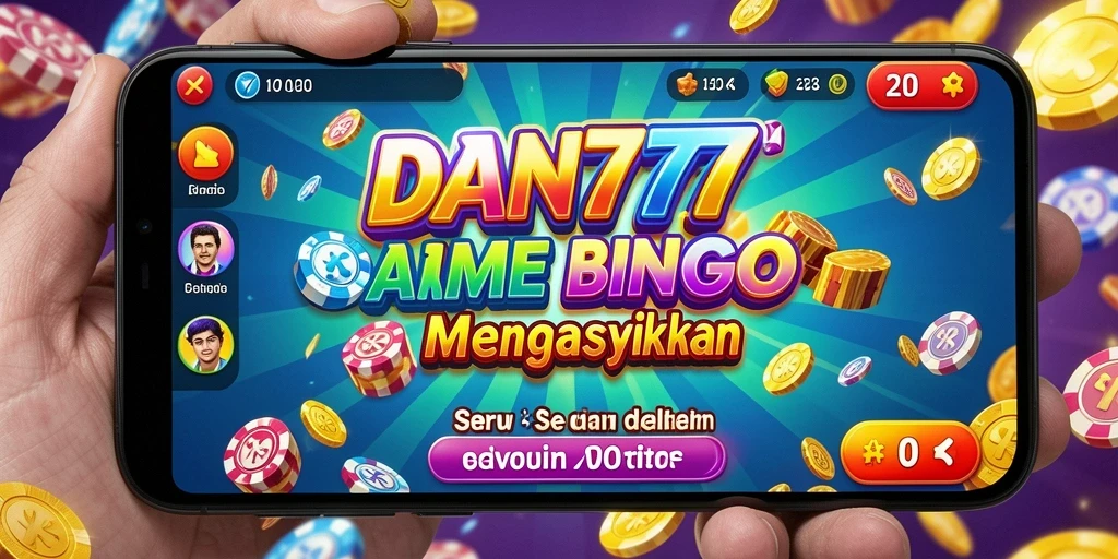 Tampilan gameplay seru dalam DAN777, permainan Bingo yang menantang.