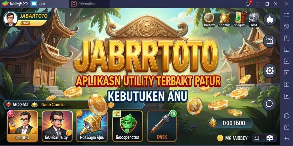 Tampilan antarmuka JABARTOTO yang menarik dan interaktif.