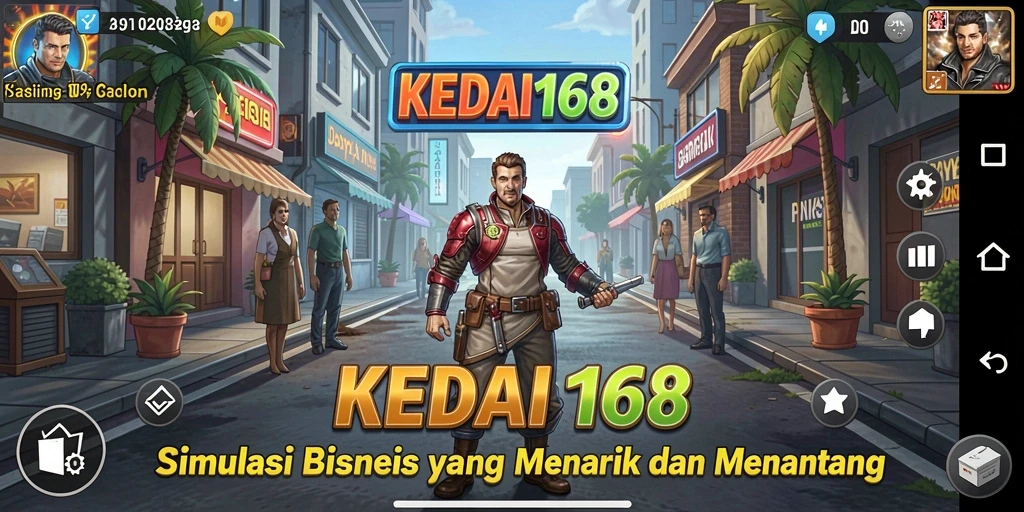Tampilan gameplay KEDAI168 yang menarik dan interaktif.