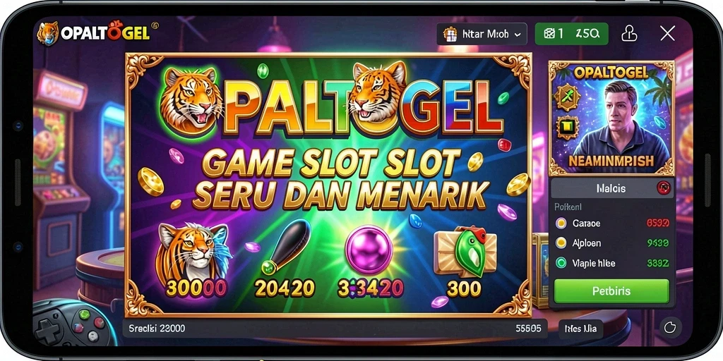 Menampilkan gameplay seru dan menarik dari OPALTOGEL.