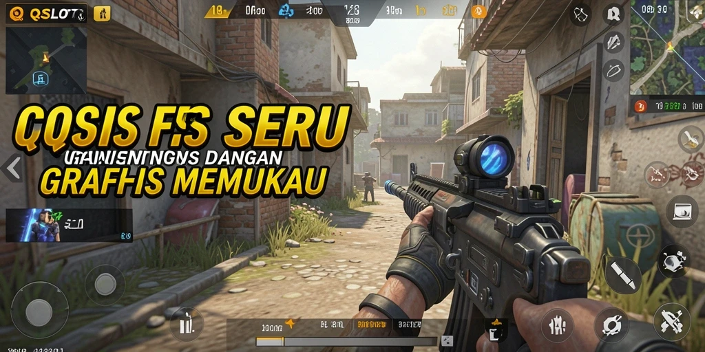 Gambaran gameplay menegangkan dari QQSLOT dengan aksi intens.