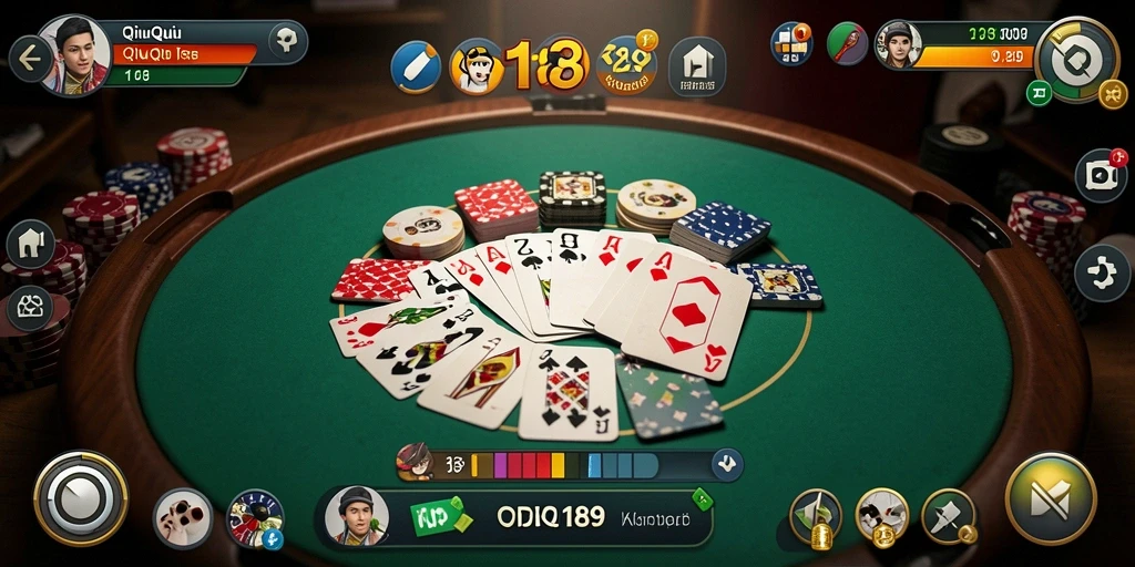 Screenshot gameplay QiuQiu yang menarik dari TOPI189.