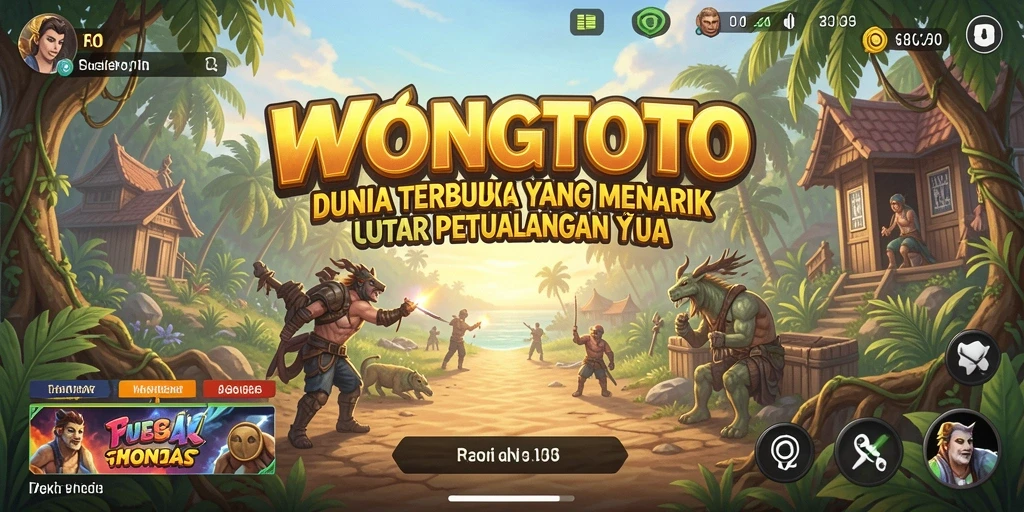 Gameplay menarik di dunia terbuka WONGTOTO.